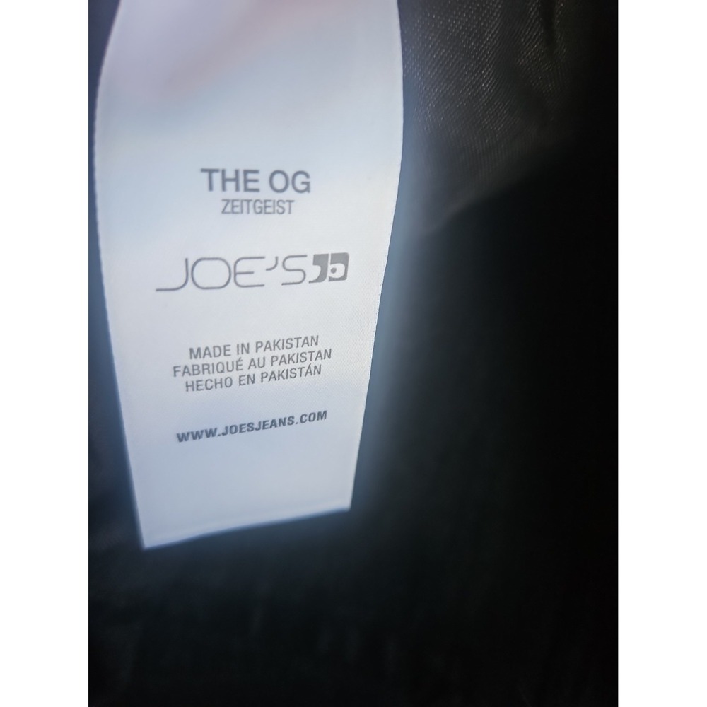 Joe's Women's The OG Straight Ankle Jeans High Rise Slim Fit Black US Size 30 - Picture 8 of 14